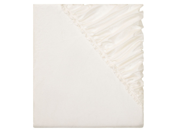 Bild 4 von LIVARNO home Plüsch Spannbettlaken, 90-100 x 200 cm