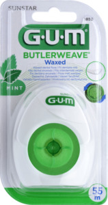 GUM® Butlerweave Zahnseide Mint, gewachst