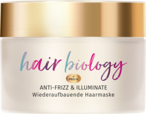 Pantene Pro-V HAIR BIOLOGY Haarmaske Anti-Frizz & Illuminate