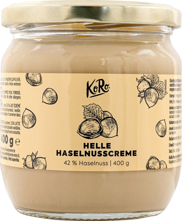 Bild 1 von KoRo Helle Haselnusscreme