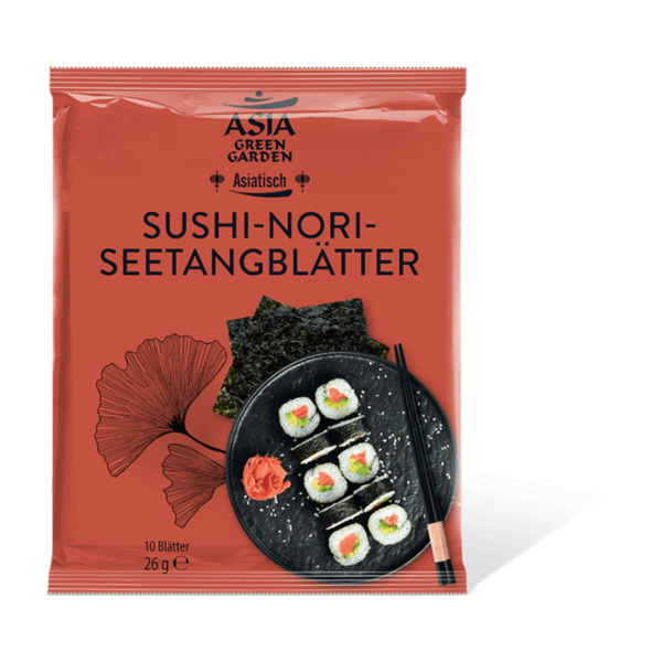Bild 1 von ASIA GREEN GARDEN Sushi-Nori-Seetangblätter