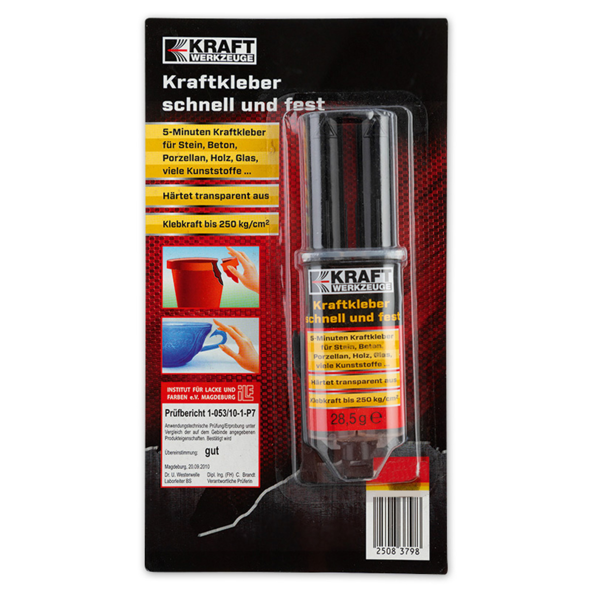 Bild 1 von Kraft Werkzeuge Kraftkleber Schnell und Fest