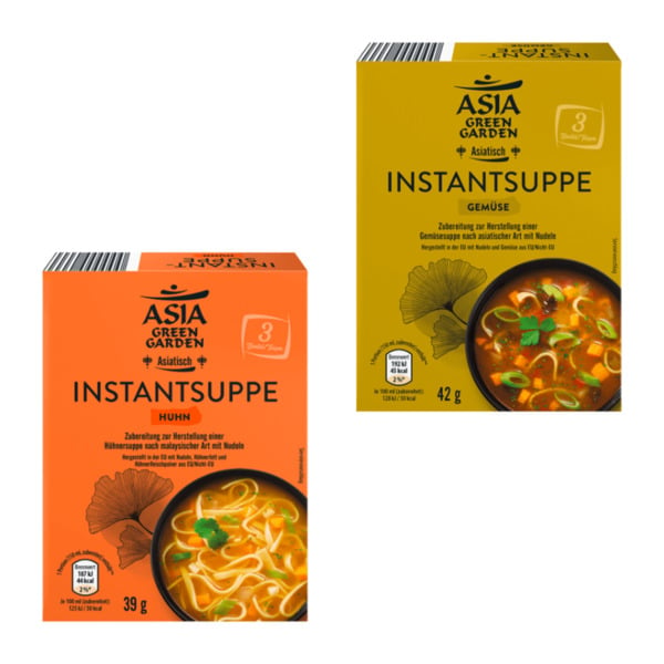 Bild 1 von ASIA GREEN GARDEN Instantsuppe