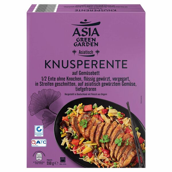 Bild 1 von ASIA GREEN GARDEN Knusperente 550 g