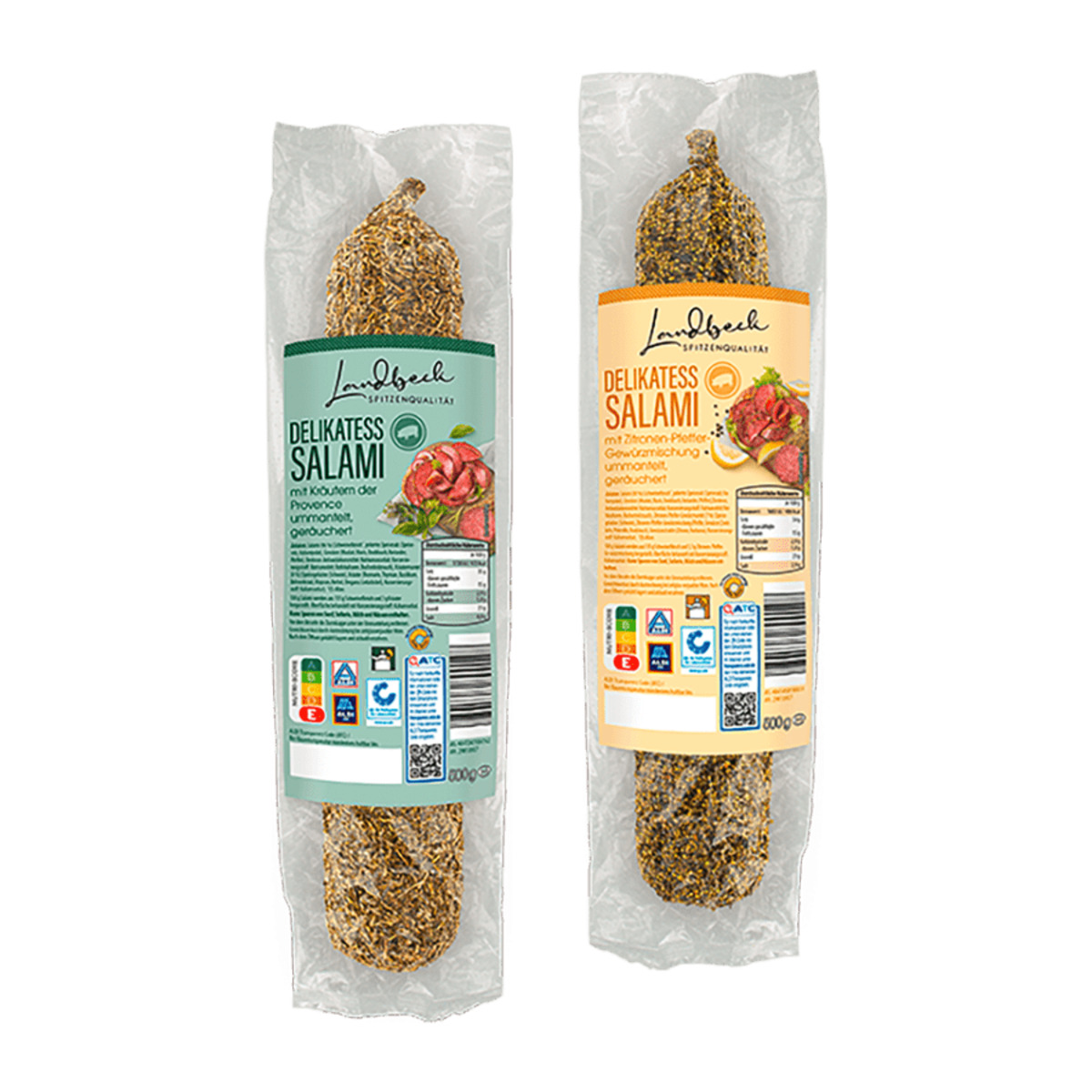 LANDBECK Ummantelte Salami von ALDI Nord ansehen!