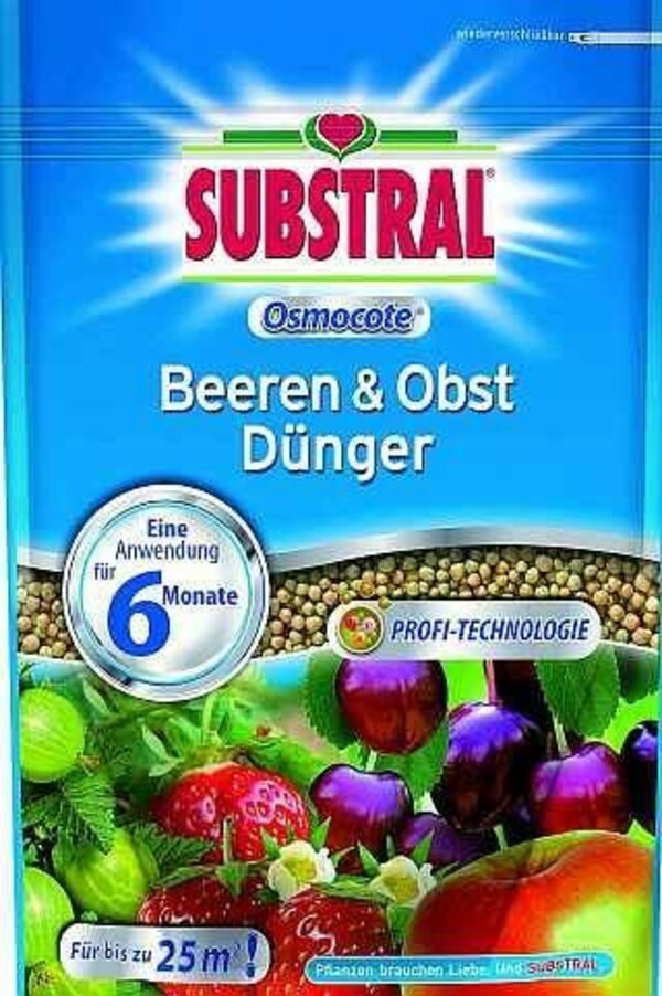 Bild 1 von Substral Osmocote Beeren & Obst Dünger 750 g