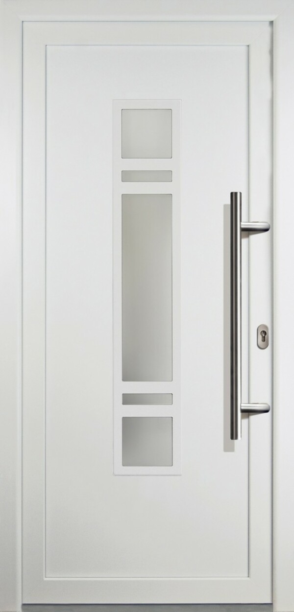 Bild 1 von Meeth Haustür Signum Exclusiv PVC Modell 83 1080 x 2000 mm, DIN rechts, weiß