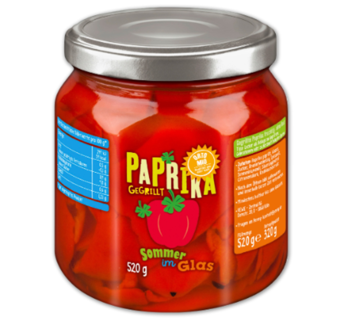 ORTO MIO Paprika gegrillt von Penny Markt ansehen!