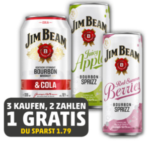JIM BEAM Mixgetränk oder Bourbon Sprizz