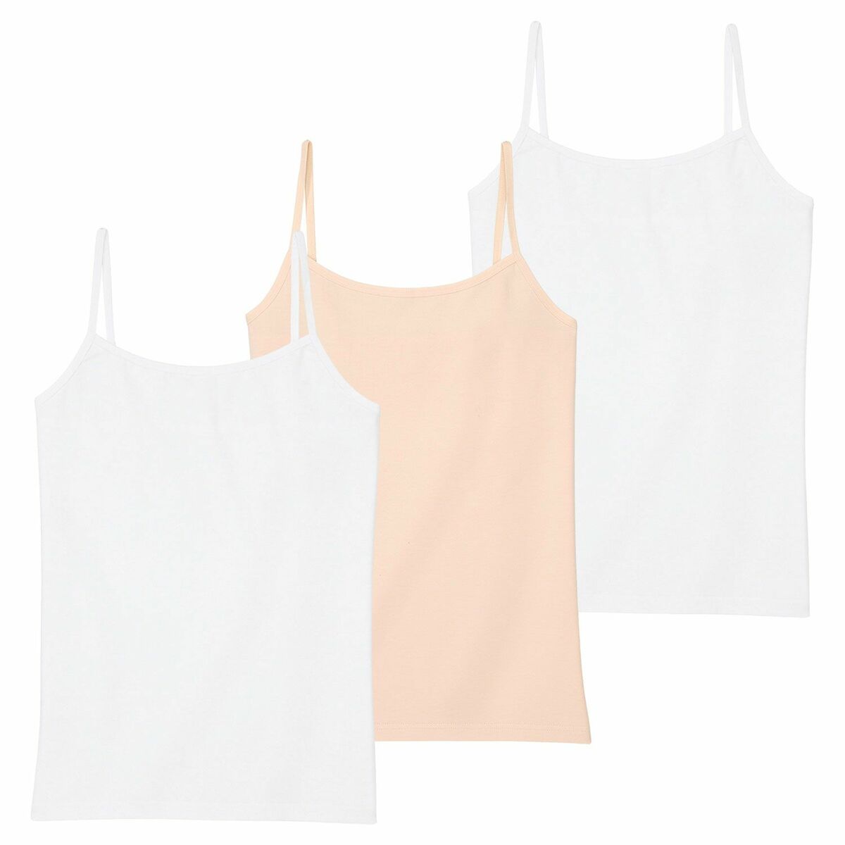 Bild 2 von BLUE MOTION Damen Unterhemden, 3er-Set