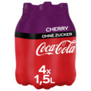 Bild 1 von Coca-Cola Cherry ohne Zucker 4x1,5l