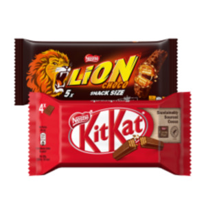 KitKat, Lion, Smarties, Nuts Multipacks