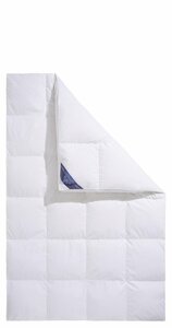 Excellent Daunenbettdecke »Zürich Bestseller Decke«, polarwarm, Füllung 100% Daunen, Bezug 100% Baumwolle, (1 St.), Bettdecke 135x200 und weitere Größen in 5 Wärmeklasen, hergestellt in Deutsc