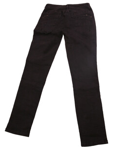 Aniston Jeans schlichte Damen Knopf-Hose Kurzgröße Anthrazit