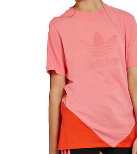 adidas Originals Damen Baumwoll-Shirt T-Shirt Colorado Pink/Rot