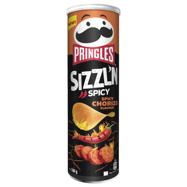 Bild 1 von Pringles Sizzl'n Spicy Spizy Chorizo Chips 180g