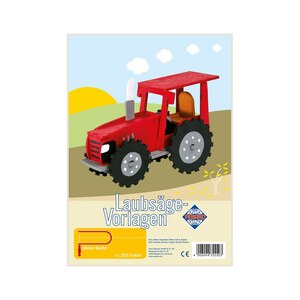PEBARO Laubsägevorlage Traktor, 3D Figur