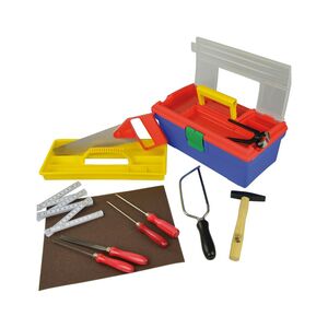 PEBARO Werkzeug-Set für Hobby und Schule, 11-teilig