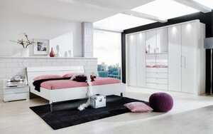 Wiemann - Schlafzimmer Loft in weiß
