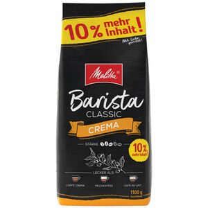 Melitta Barista Classic Crema (ganze Bohnen) +10%