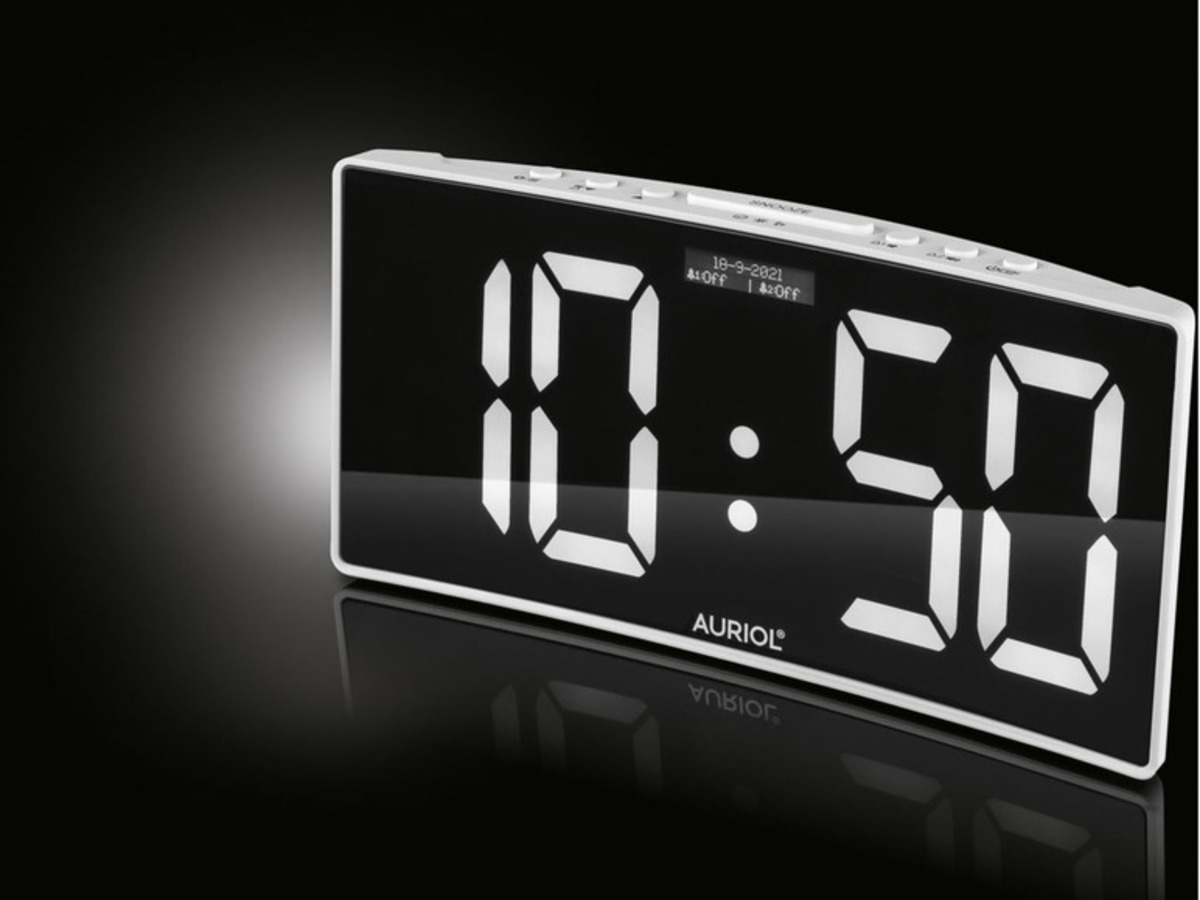 Bild 2 von AURIOL Radiowecker XXL, DAB+
