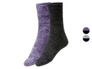 Bild 1 von esmara Damen Chenille-Socken, 2 Paar, flauschig