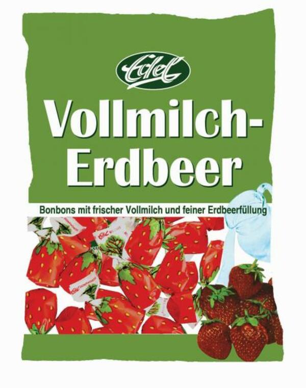 Bild 1 von Edel Vollmilch-Erdbeer Bonbons