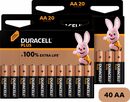 Bild 1 von Duracell »20+20 Pack: 40x Mignon/AA/LR06« Batterie, (1,5 V, 40 St), 1,5V