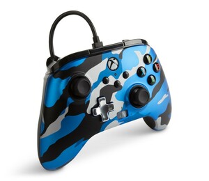 Nordic Games Supply Wired CTR Met Blue Camo Xbox Controller