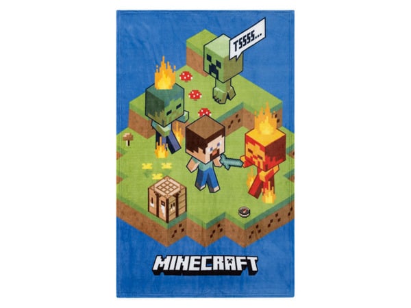 Bild 1 von Minecraft Kuscheldecke, 100 x 150 cm