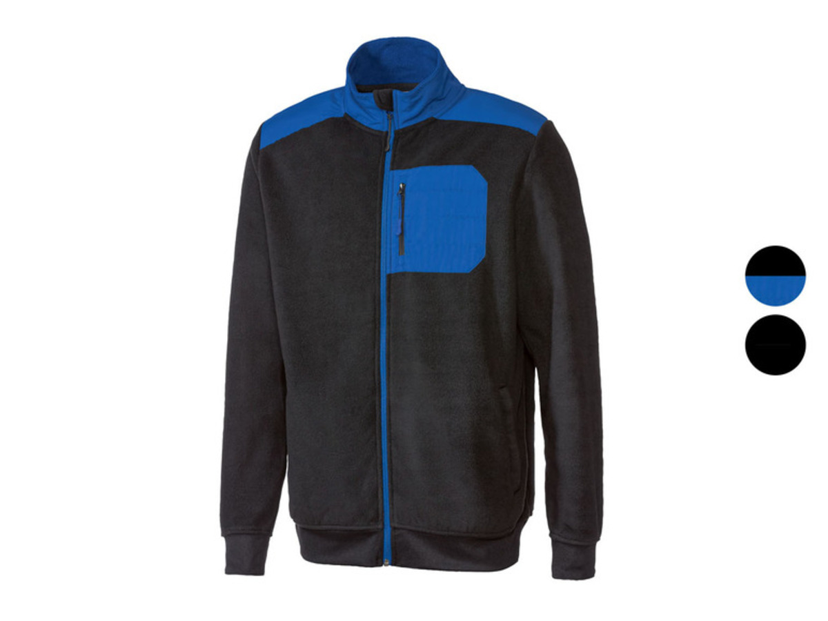 Bild 1 von PARKSIDE PERFORMANCE Herren Fleecejacke, mit Stehkragen