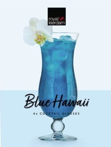 Leerdam Cocktailglas Blue Hawaii 44 cl 4 Stück