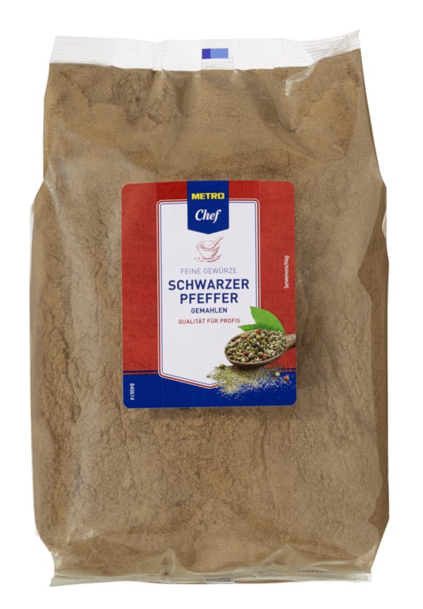 Bild 1 von METRO Chef Pfeffer Schwarz Gemahlen (1 x 1,1 kg)