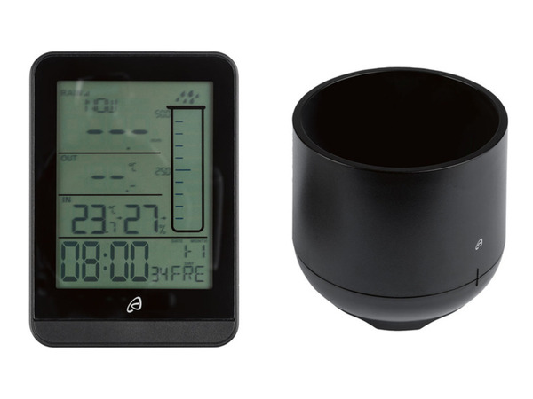 Bild 2 von AURIOL Funk Wetterstation, mit Display und Regenmesser