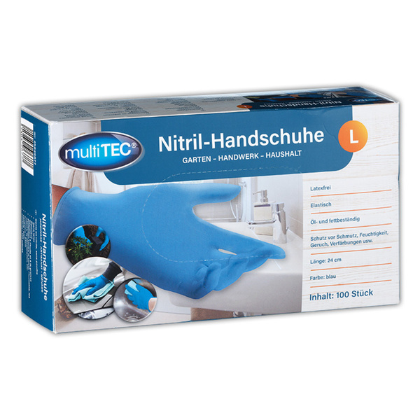 Bild 1 von Multitec Nitril-Handschuhe 100er