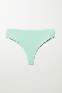Weekday Tanga-Bikinihose Ava Helltürkis, Bikini-Unterteil in Größe S. Farbe: Light turquoise