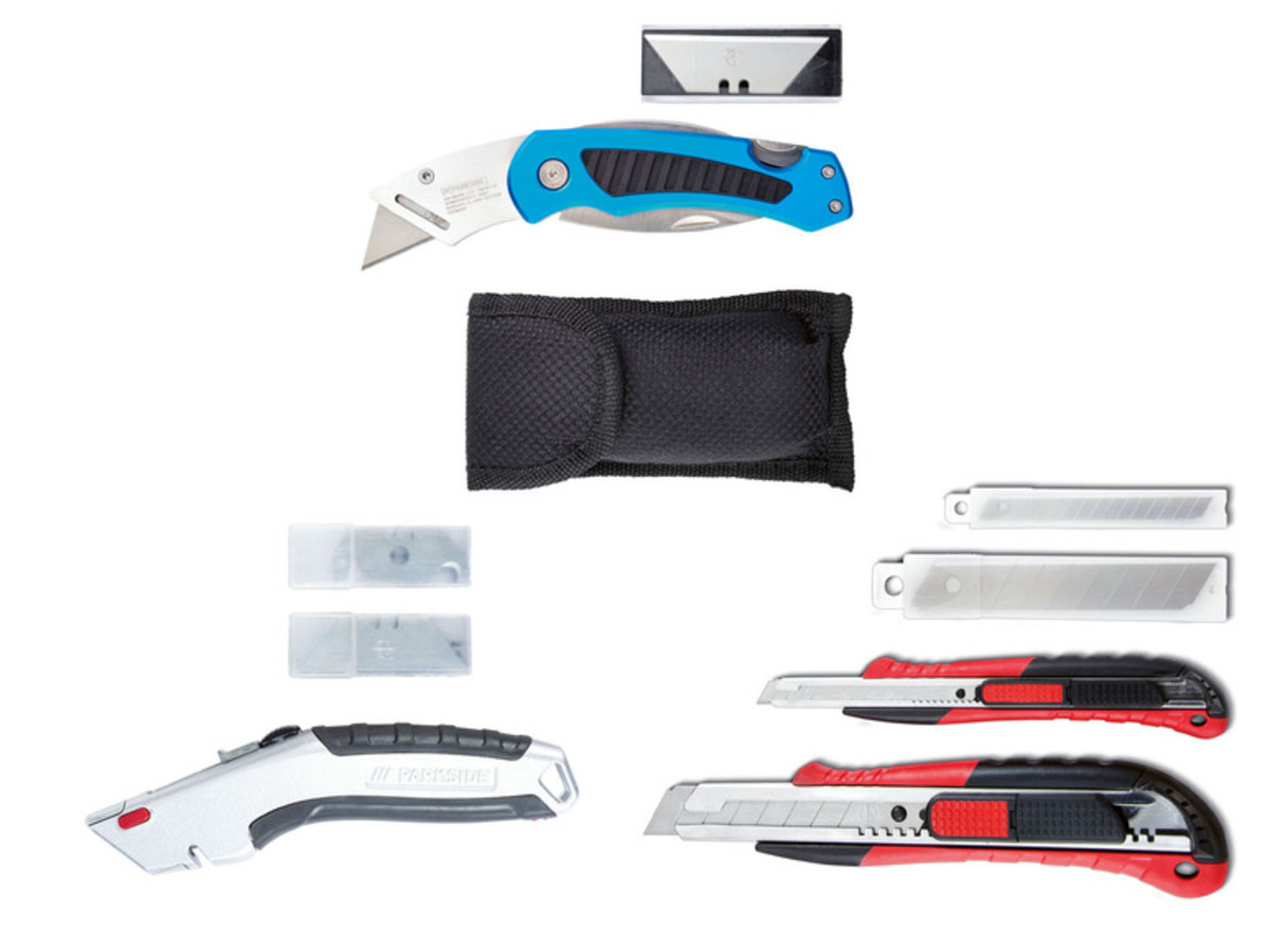 Bild 1 von PARKSIDE Cuttermesser, mit Ersatzklingen