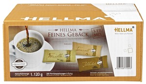 Hellma Gebäckmischung Feines Gebäck 3er Mix 200 Portionen x 5,6g (1,12kg)