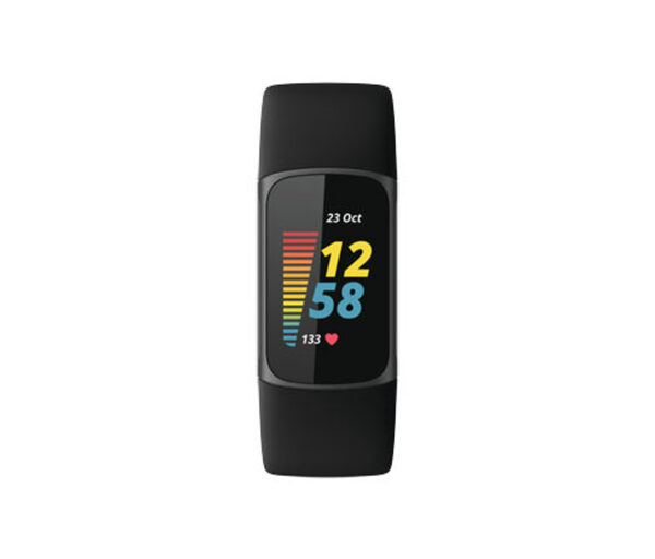 Bild 1 von Fitbit Aktivitäts-Tracker »Charge 5«, schwarz, inkl. Zusatzarmband