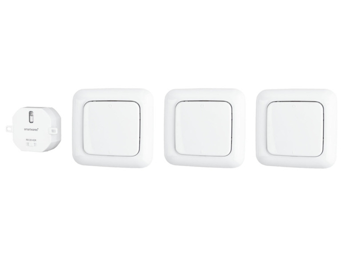 Bild 1 von Smartwares Funk-Lichtschalter, 3er-Set