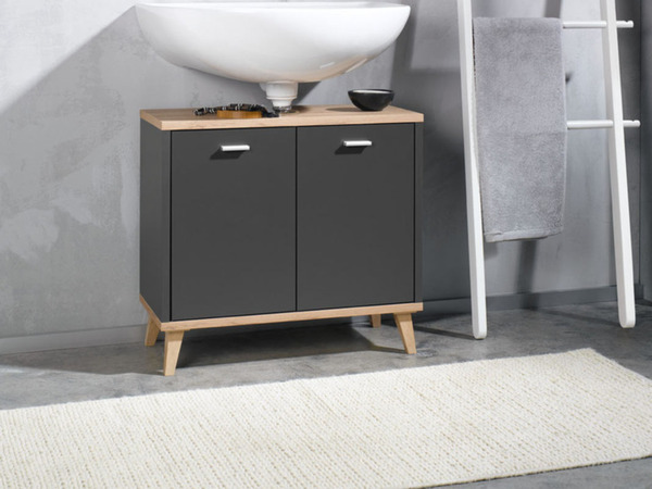 Bild 4 von LIVARNO home Waschbecken-Unterschrank »Corfu«, mit Siphonausschnitt