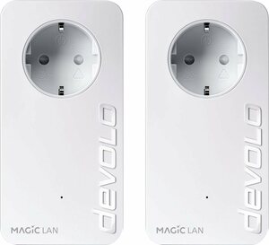 DEVOLO »Magic 1 LAN Starter Kit (1200Mbit, Powerline, 2x GbitLAN, Heimnetz)« Smart-Stecker