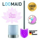 Bild 3 von LOOMAID WC-Bürste Silikonkopf Edelstahl / Rosa mit Ständer
