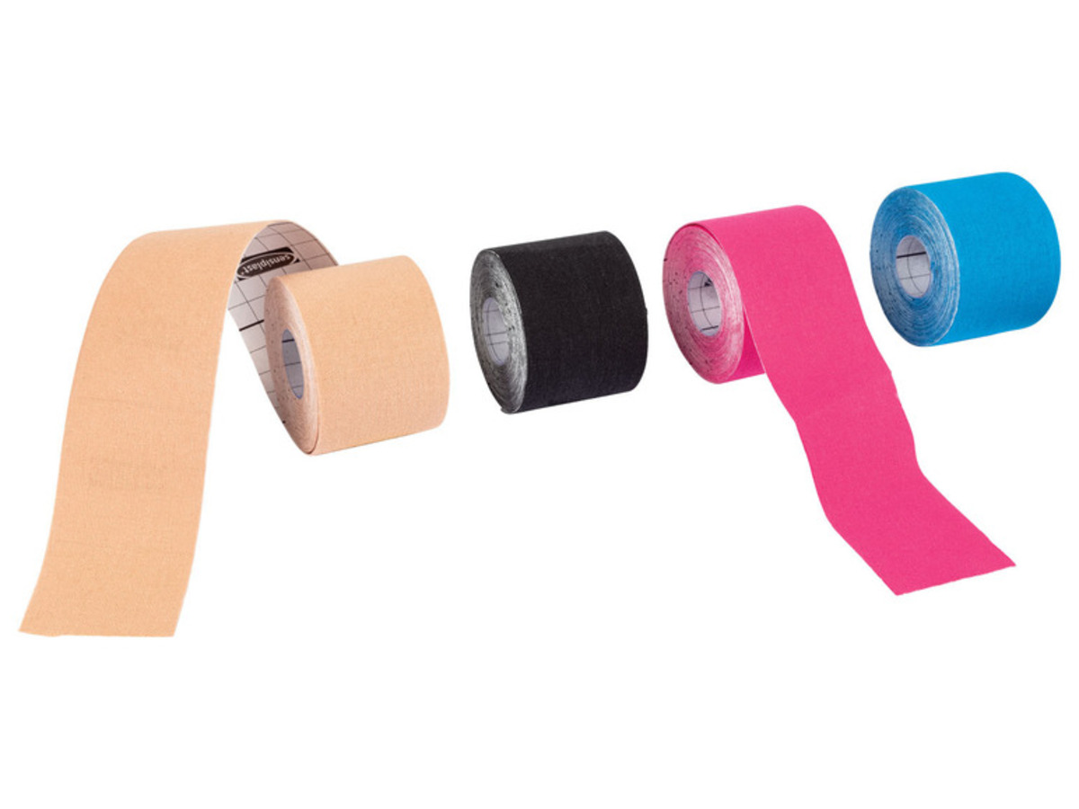 Bild 1 von sensiplast 4 Rollen Kinesiologie-Tapes, wasserabweisend