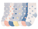 Bild 1 von lupilu Kleinkinder Mädchen Socken, 7 Paar, mit Bio-Baumwolle