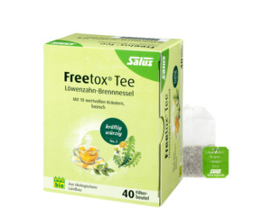 Salus Freetox Löwenzahn-Brennnessel Tee 40 Filterbeutel