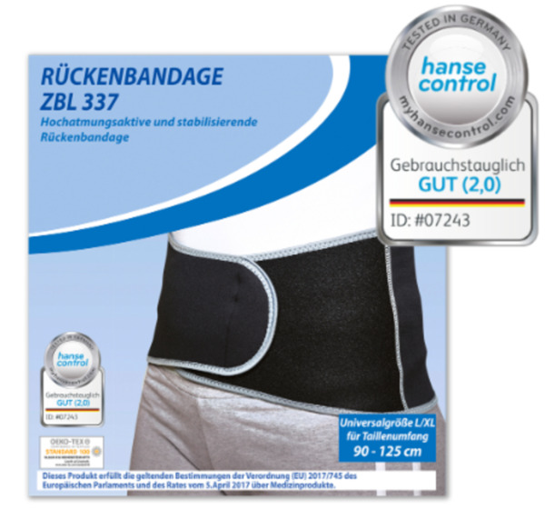 Bild 1 von DITTMANN Zahoprene-Bandage für den Rücken