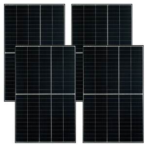 RISEN Solarpanel RSM40-8-410M 4er Set 1640 Watt -Monokristallin Balkonkraftwerk Solarmodul je 410 W