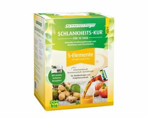 Schoenenberger Bio Schlankheits-Kur plus 5 Elemente 1 Karton