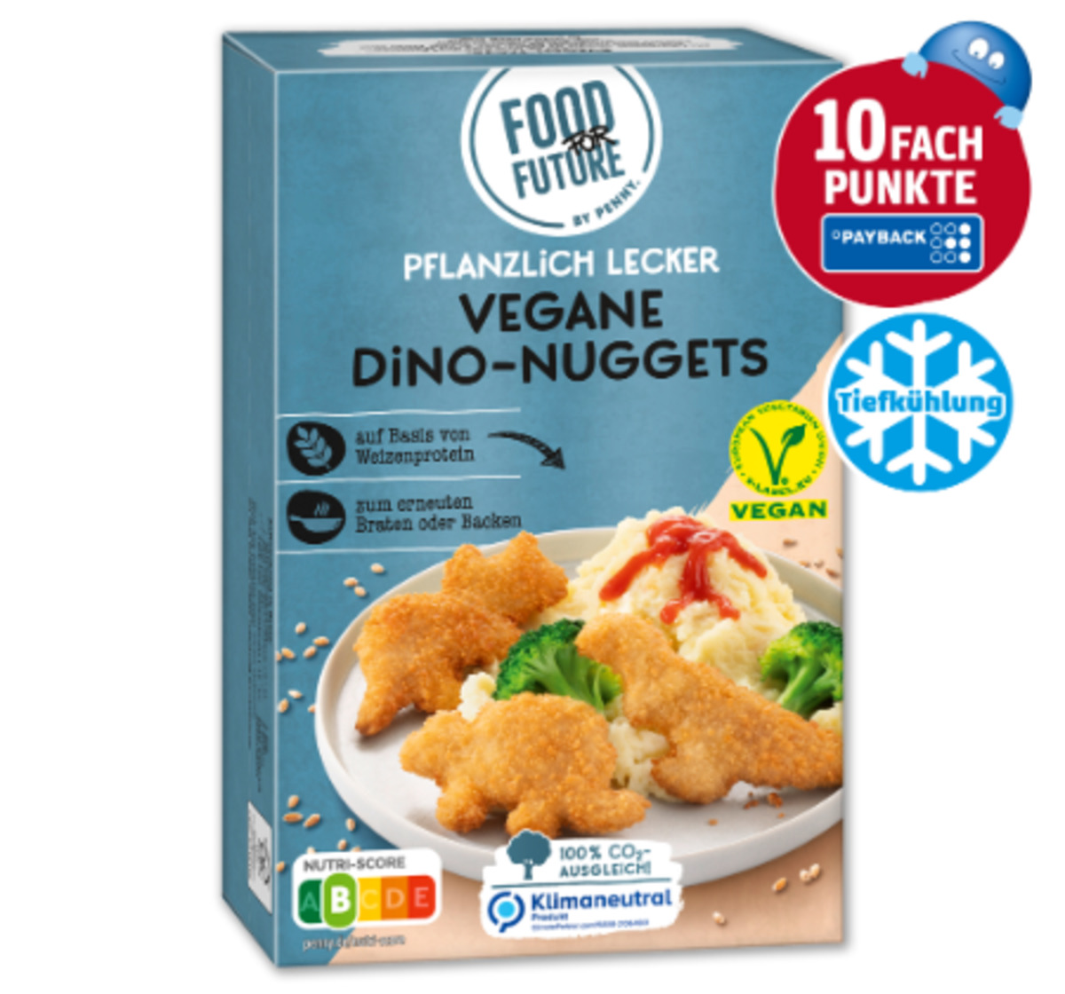 Bild 1 von FOOD FOR FUTURE Vegane Dino-Nuggets